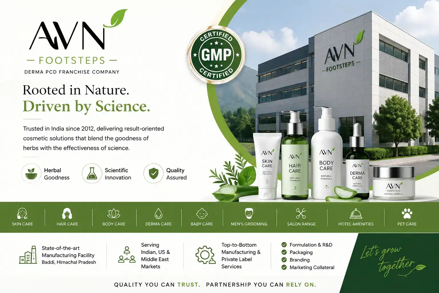 AVN Footstep- Derma PCD Franchise company