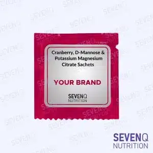 Cranberry D Mannose Potassium Magnesium Citrate Sachets