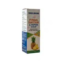Fungal diastase with pepsin syrup