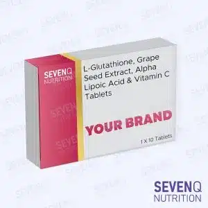 L-Glutathione Grape Seed Extract Alpha Lipoic Acid Vitamin C Tablets