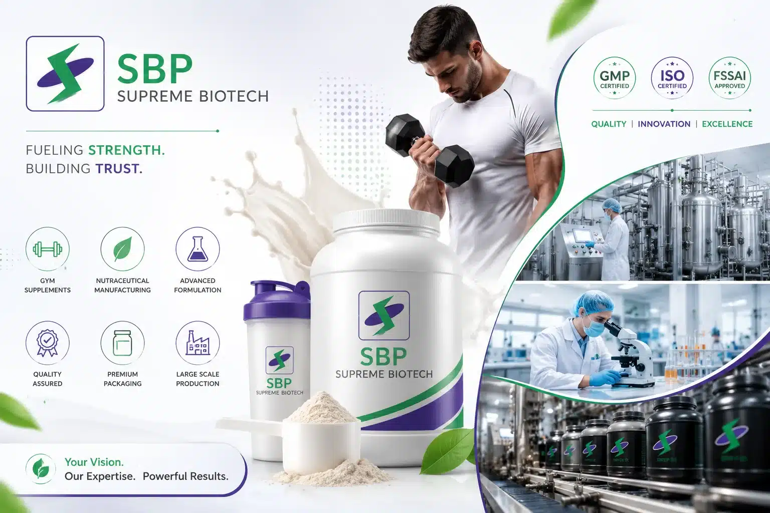 Supreme Biotech- Gym Supplement Manufacturer