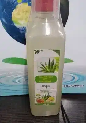 aloevera ginger honey juice