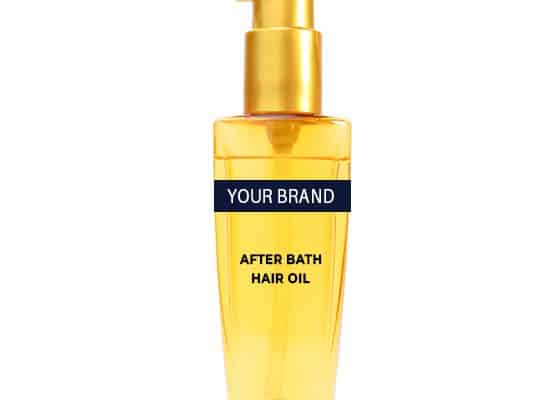 After Bath Hair Oil