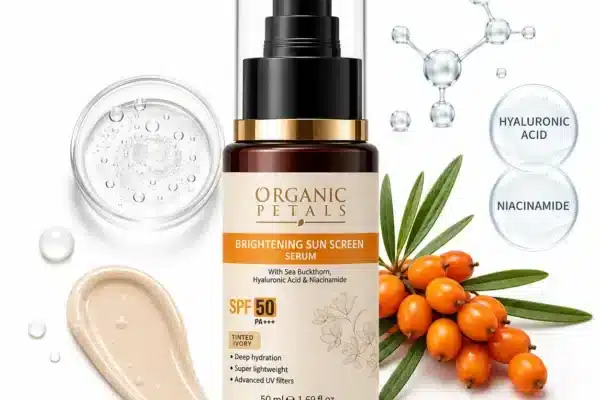 Brightening Sunscreen serum tinted
