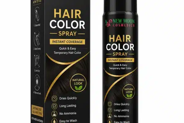 Hair color spray