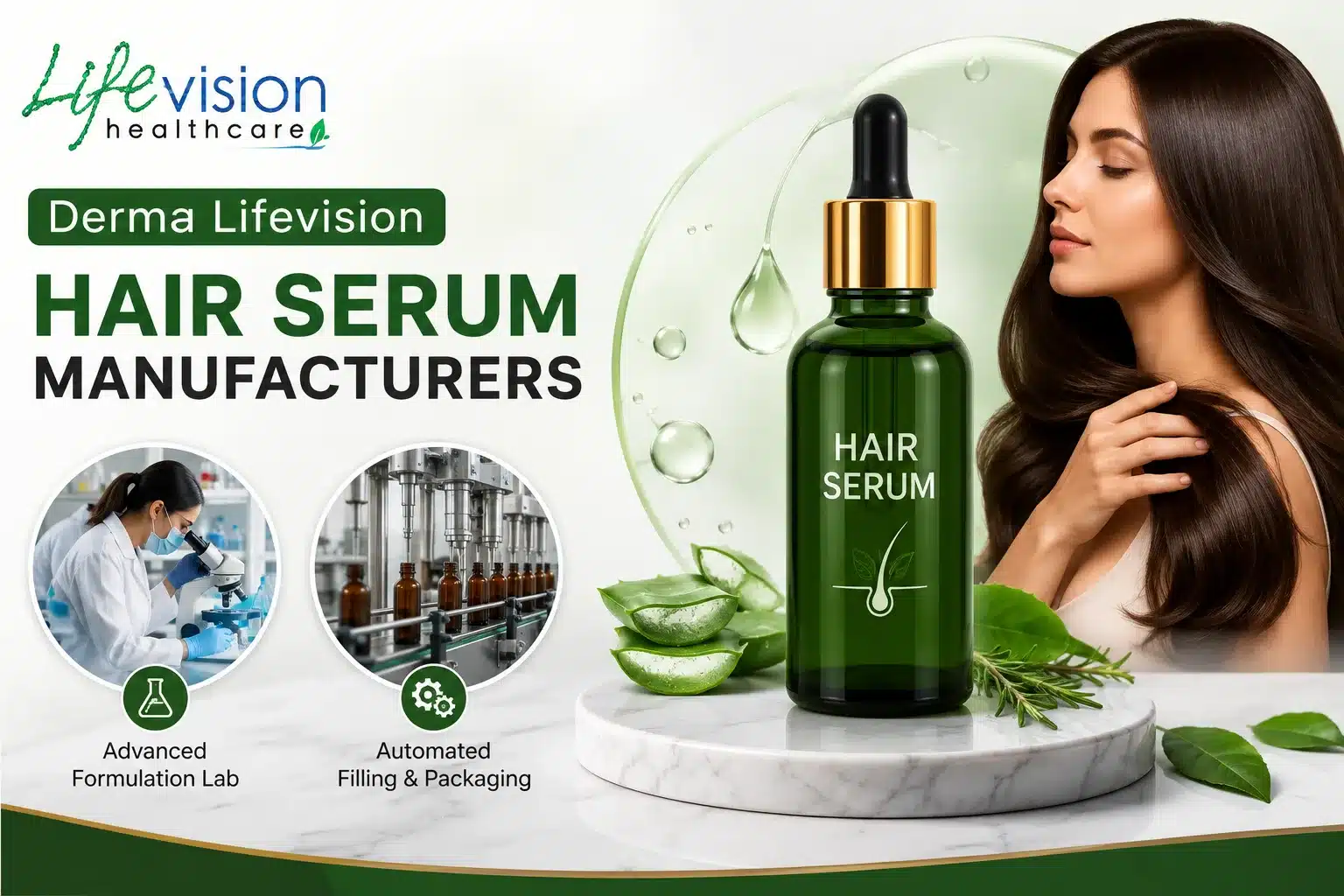 Hair serum manufacturer-Derma Lifevision