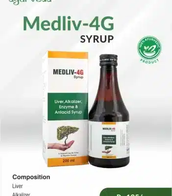 Liver Alkalizer Enzyme And Antacid Syrup