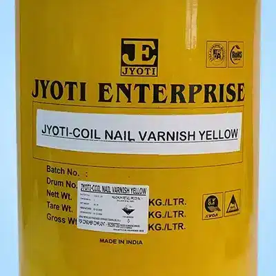 Nail varnish yellow