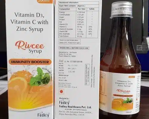 Vitamin D3+ Vitamin C with Zinc Syrup