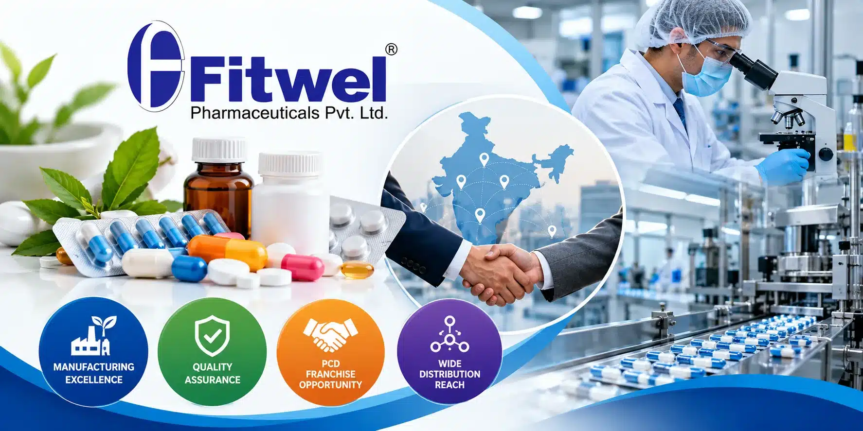 Fitwel Pharmaceuticals Private Limited – PCD Pharma franchise company