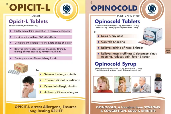 Opicit-L and Opinocold