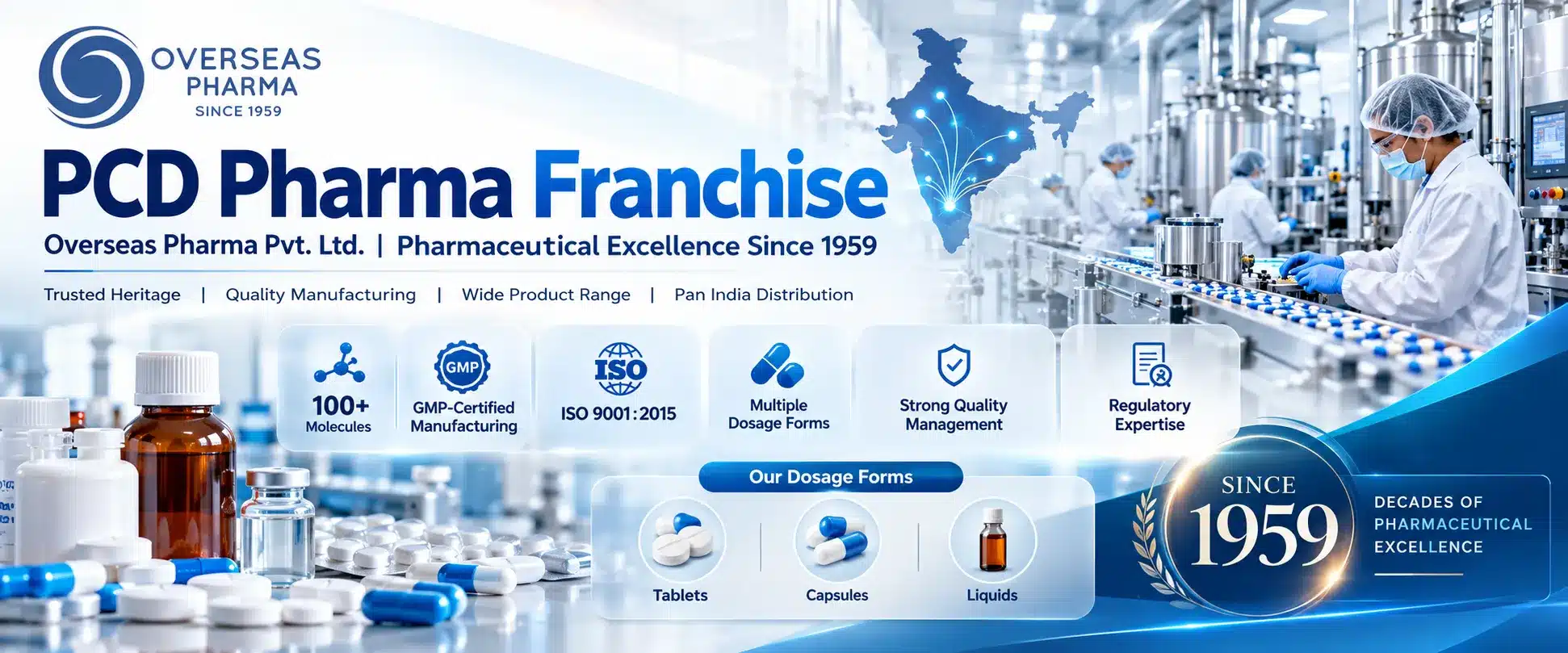 Overseas Pharma Pvt. Ltd. - PCD pharma franchise