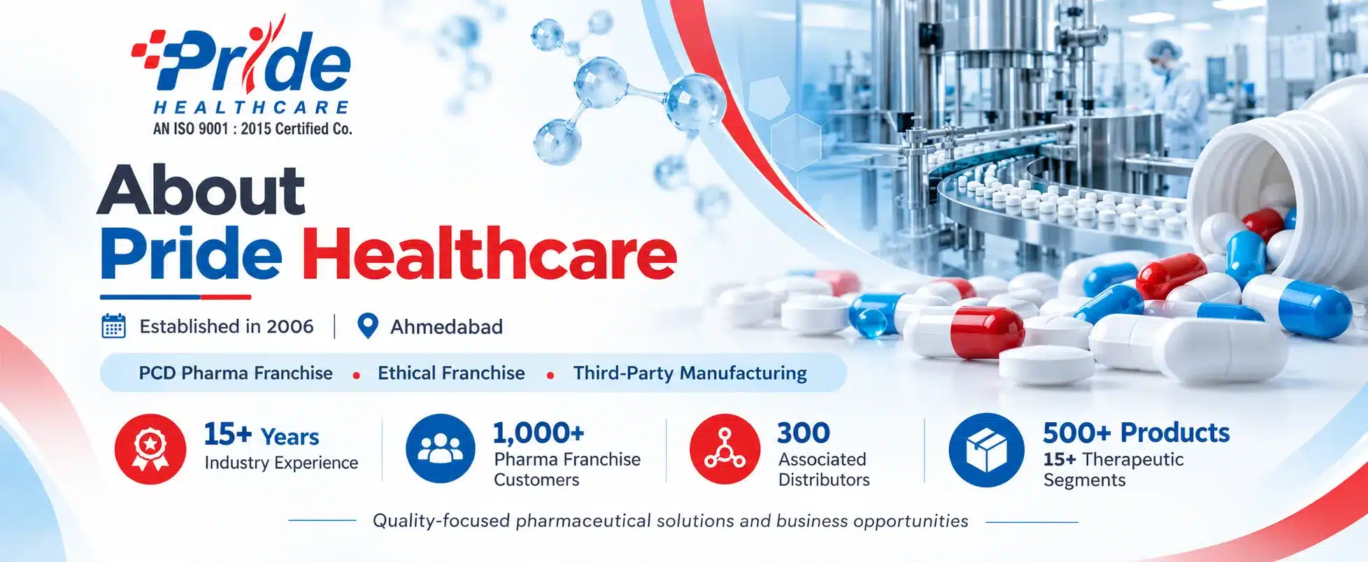 Pride Healthcare PCD pharma franchise company