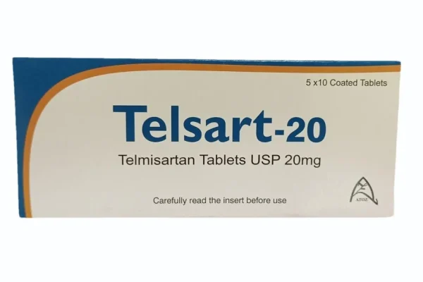 Telsart-20 Telmisartan Tablets Ip 20 Mg