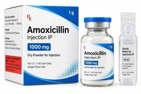 AMOXICILLIN INJ 1000MG