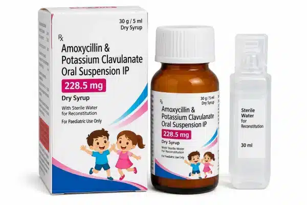 AMOXYCILLIN + POTASSIUM CLAVULANATE 228.5MG
