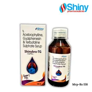 Acebrophylline, Guaiphenesin and Terbutaline Sulphate Syrup