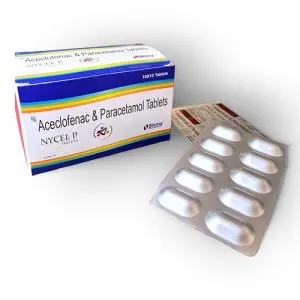 Aceclofenac and Paracetamol Tablets