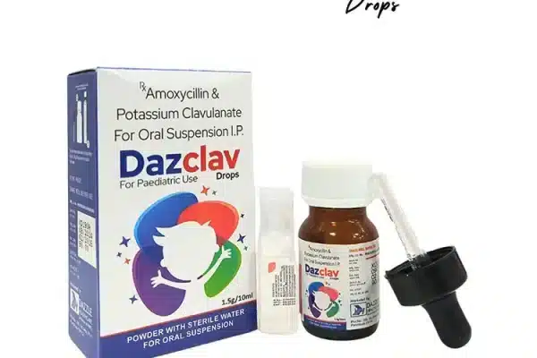 Amoxycillin 60 mg and Potassium Clavulanate 28.5 mg Drop