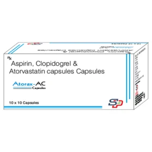 Aspirin, Clopidogrel & Atorvastatin capsules Capsules Atorax-AC Capsules