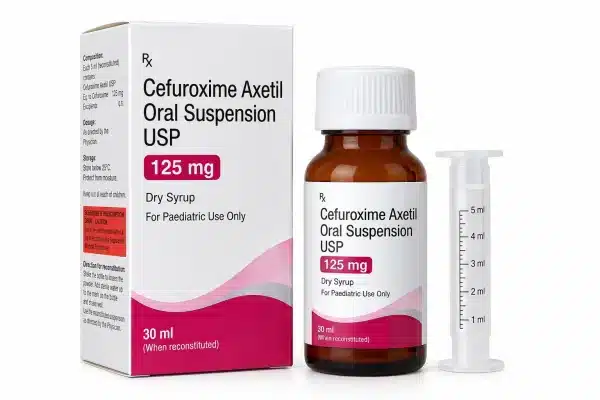 Cefuroxime Axetil Oral Suspension USP – 125mg