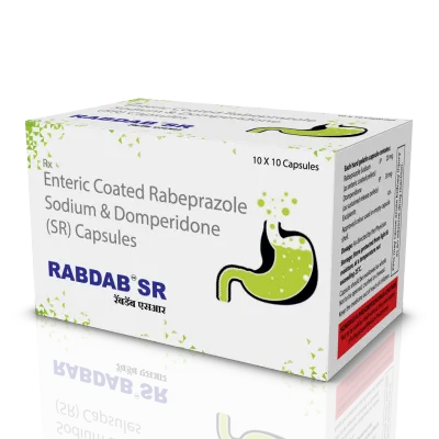 Enteric Coated Rabeprazole Sodium And Domperidone (SR) Capsules