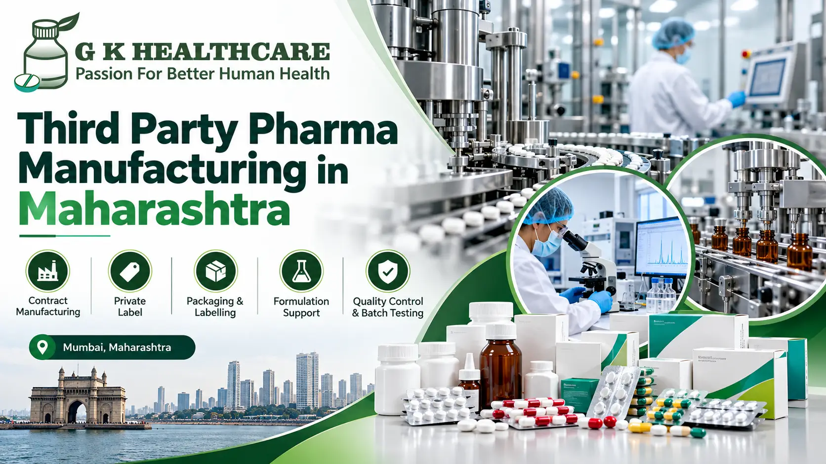 GK Healthcare- Third Party Manufacturer