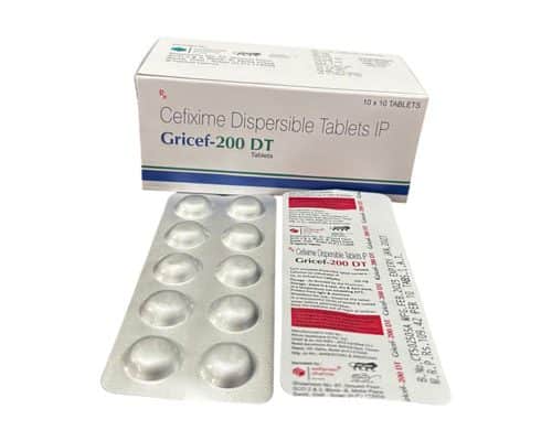 GRICEF-200 DT TABLETS