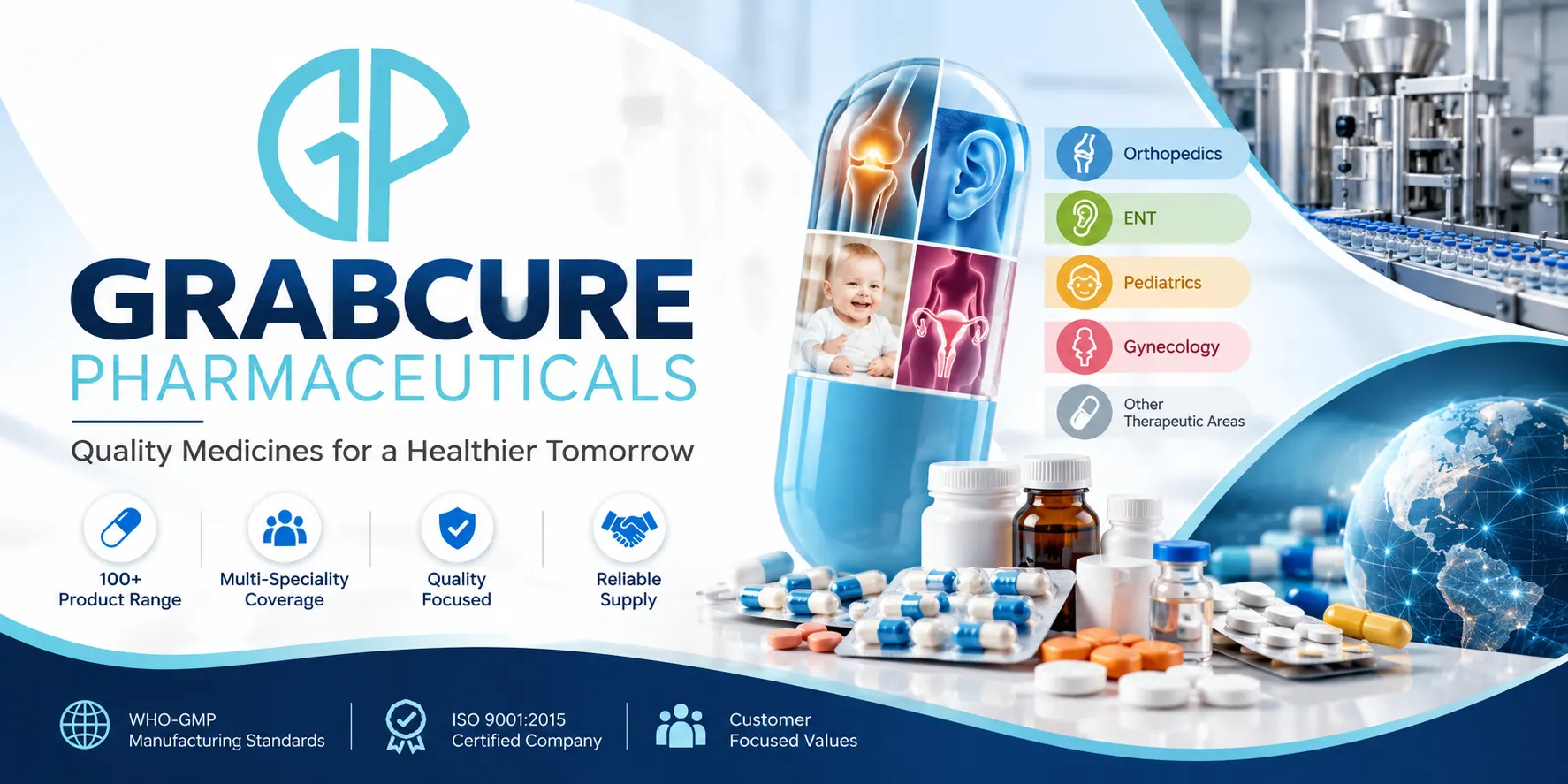 Grabcure Pharmaceutical- PCD pharma franchise company in Bihar