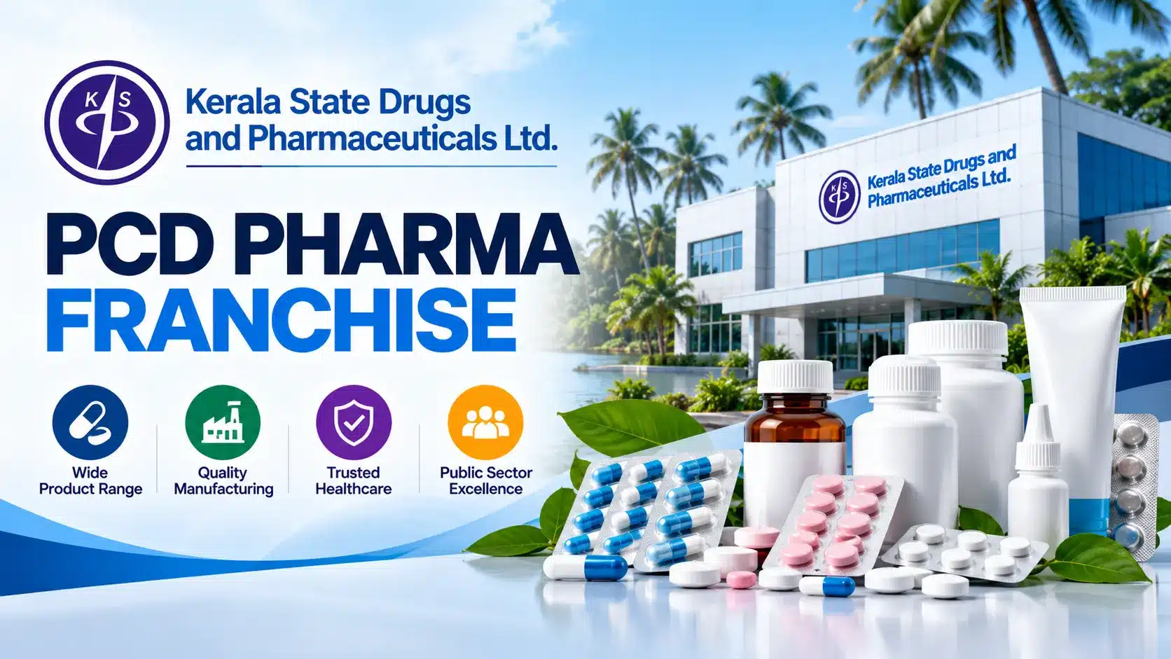 Kerala State Drugs and Pharmaceuticals-PCD pharma franchise company