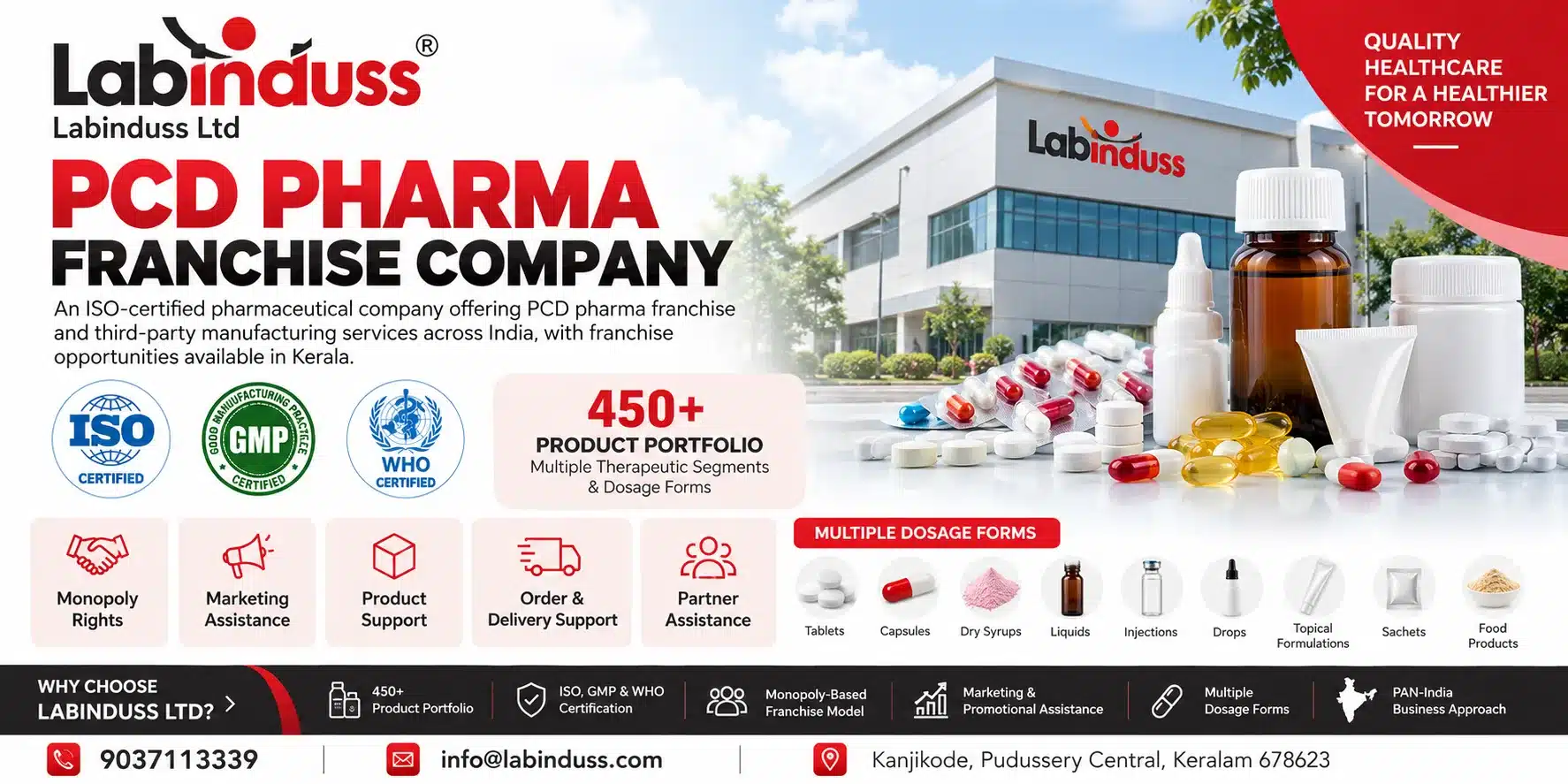 Labinduss Limited PCD Pharma Franchise