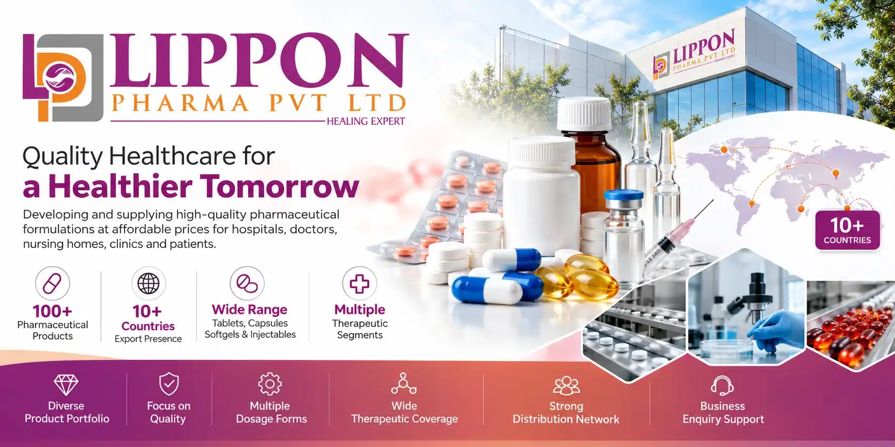 Lippon Pharma- PCD pharma franchise company