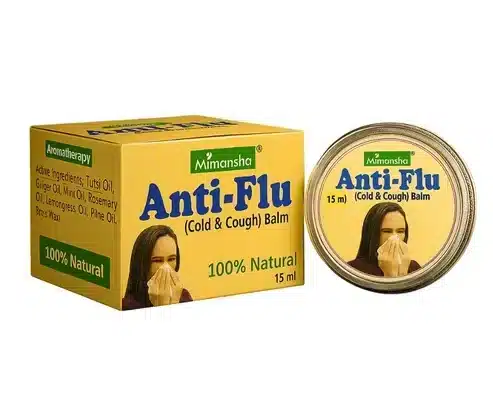 Mimansha Anti-Flu Cold & Cough Balm Herbal Congestion Relief