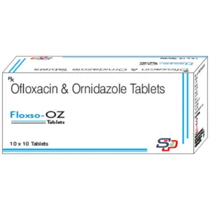 Ofloxacin & Ornidazole Tablets Floxso-OZ Tablets