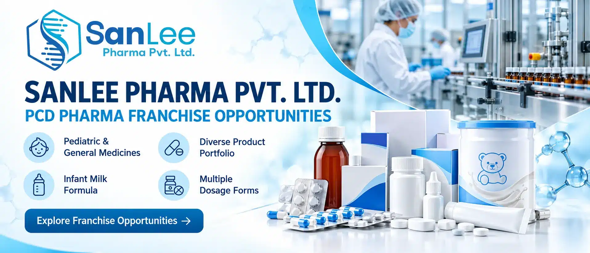 Sanlee pharma- pcd pharma franchise company