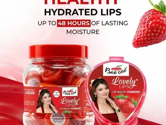 Strawberry lip balm