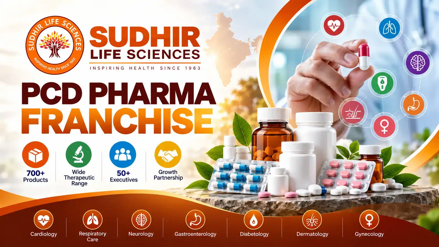Sudhir Lifesciences- PCD pharma franchise