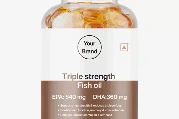 Triple Strength Fish Oil Softgel Capsules